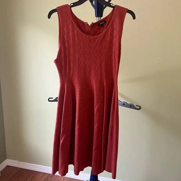 Torrid Mixed Stitch Sweater Dress with Gold Zipper - Picture 2 of 7